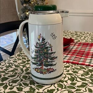 Festive Christmas Tree Carafe